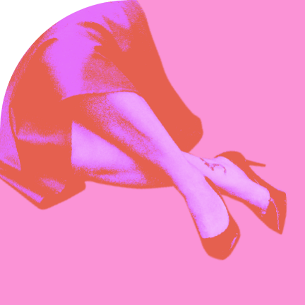 Nogi modelki pin-up